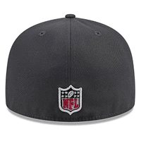 Men's New Era  Graphite Arizona Cardinals Official 2024 NFL Draft On Stage 59FIFTY Fitted Hat