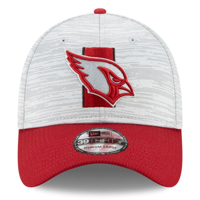 Casquette Flex New Era pour homme, gris/Cardinal Arizona Cardinals 2021 NFL Training Camp Official 39THIRTY