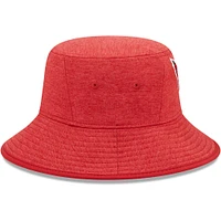 Men's New Era Heather Cardinal Arizona Cardinals Bucket Hat