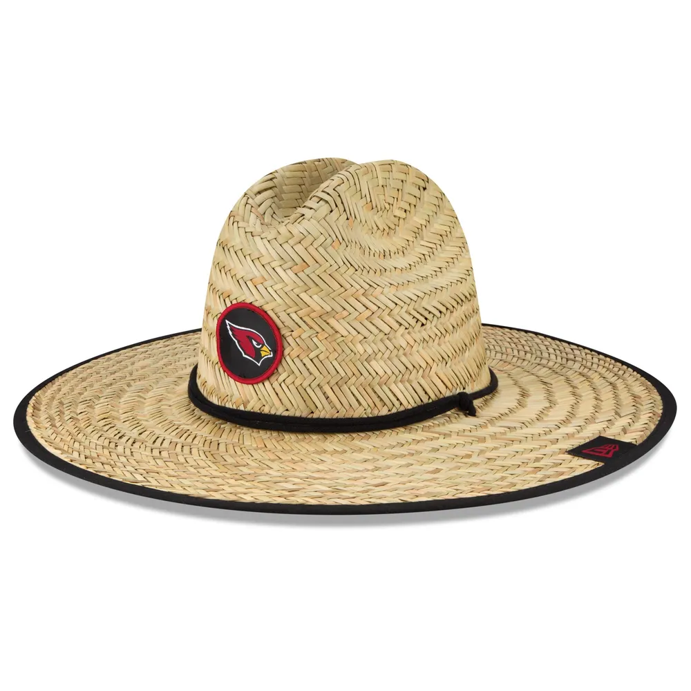 Arizona Cardinals New Era NFL Training Camp Official Straw Lifeguard Hat - Natural