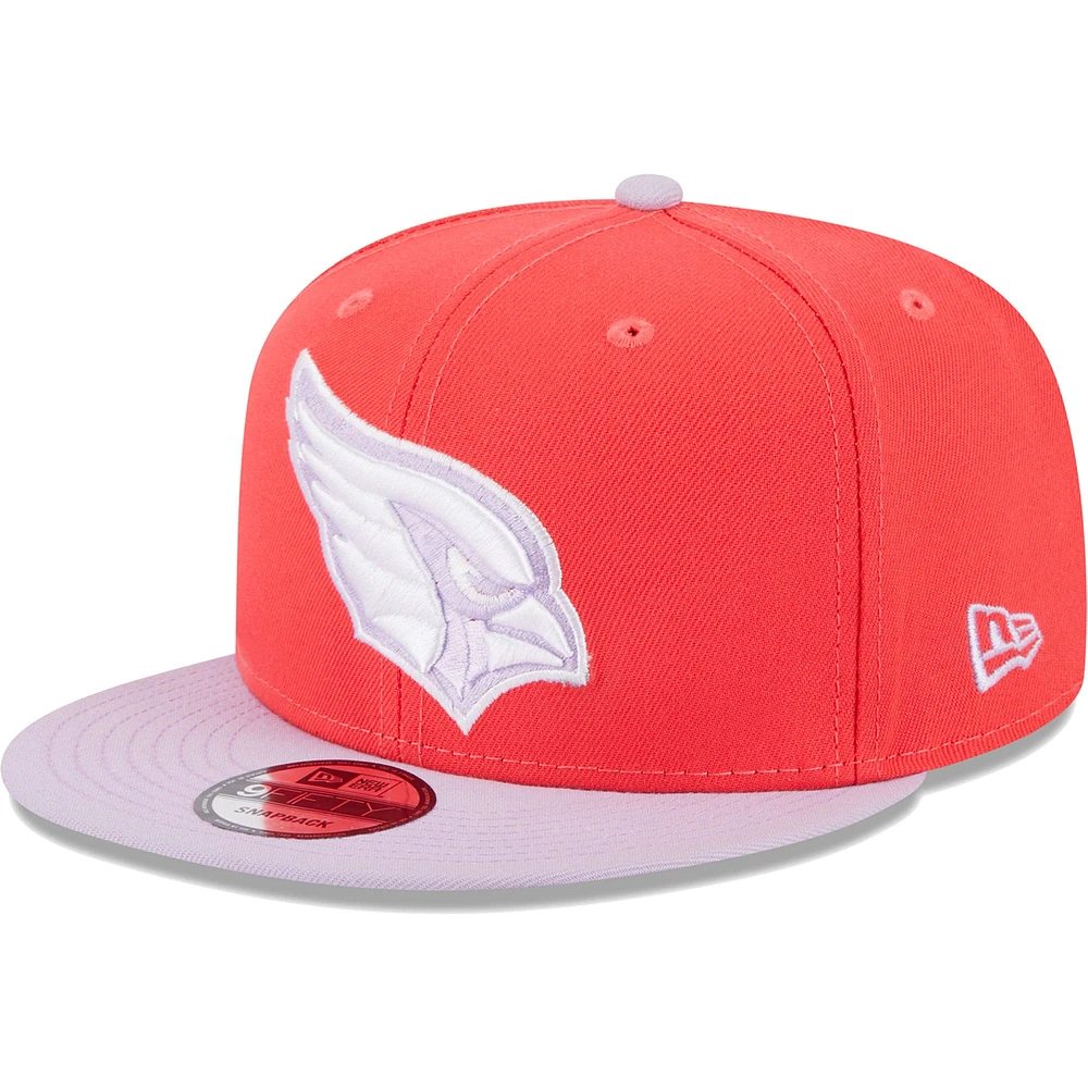 NWE AZCARD RED LAVEND NFL 2T COLOR PACK 9FIFTY. HATMENSNP