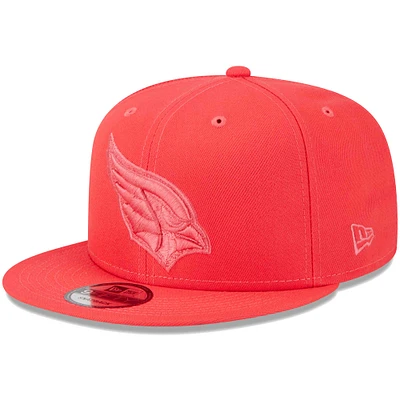 Men's New Era Red Arizona Cardinals Color Pack Brights 9FIFTY Snapback Hat