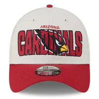 Men's New Era Stone/Cardinal Arizona Cardinals 2023 NFL Draft 39THIRTY Flex Hat