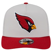 Men's New Era Stone Arizona Cardinals Decent 9FIFTY A-Frame Snapback Hat