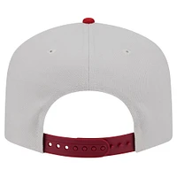 Men's New Era Stone Arizona Cardinals Decent 9FIFTY A-Frame Snapback Hat