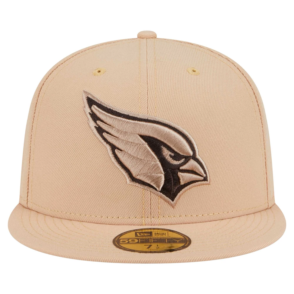 Casquette ajustée 59FIFTY Candied Pecan des Cardinals de l'Arizona New Era pour homme