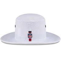 Men's New Era White Arizona Cardinals 2024 NFL Training Camp Panama Bucket Hat