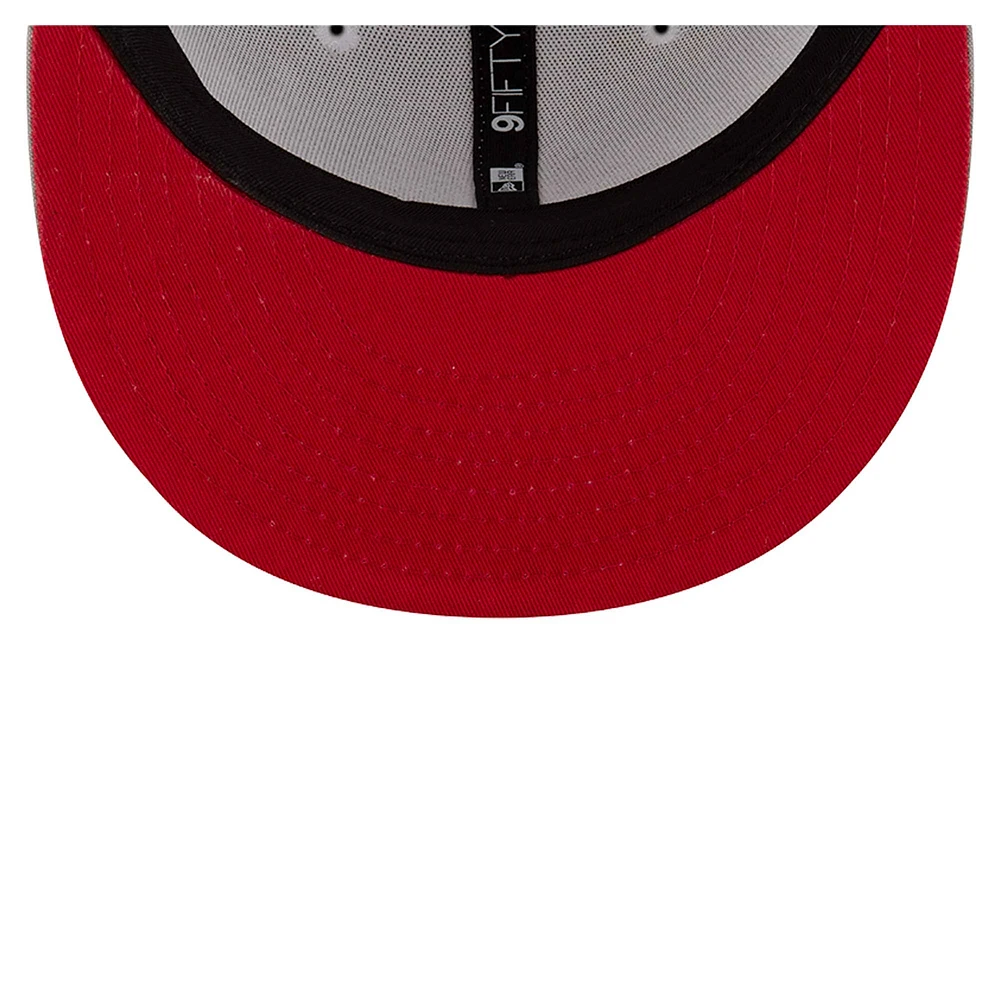 Casquette Snapback 9FIFTY blanche pour homme New Era Arizona Cardinals