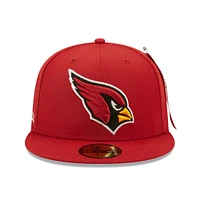 Casquette ajustée Alpha 59FIFTY Cardinal Arizona Cardinals New Era x Industries pour homme