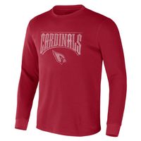 Men's NFL x Darius Rucker Collection by Fanatics Cardinal Arizona Cardinals Long Sleeve Thermal T-Shirt