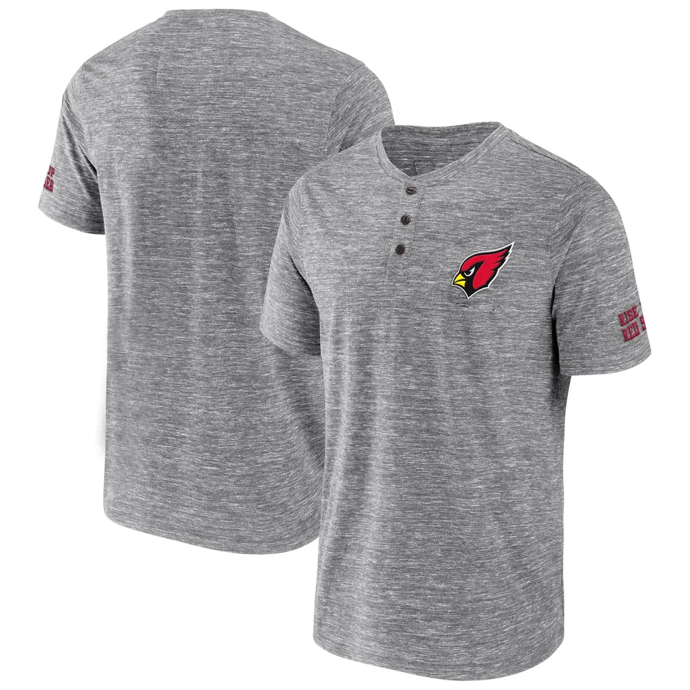 Lids Arizona Cardinals NFL x Darius Rucker Collection by Fanatics Slub  Henley T-Shirt - Heathered Gray