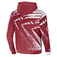 Men's NFL x Staple Cardinal Arizona Cardinals All Over Print Pullover Hoodie