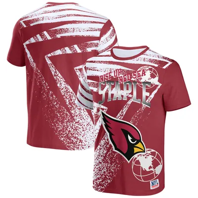 Arizona Cardinals NFL x Staple All Over Print T-Shirt - Cardinal