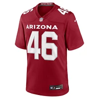 Men's Nike Aaron Brewer  Cardinal Arizona Cardinals Team Game Jersey