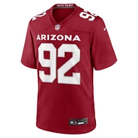 Maillot de match l'équipe Nike Bilal Nichols Cardinal Arizona Cardinals pour homme