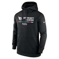 Men's Nike Black Arizona Cardinals 2022 NFL Crucial Catch - Therma Performance Pullover Hoodie