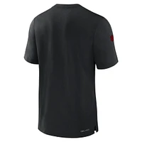 T-shirt Nike noir Arizona Cardinals 2023 Sideline Performance pour homme