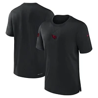 T-shirt Nike noir Arizona Cardinals 2023 Sideline Performance pour homme