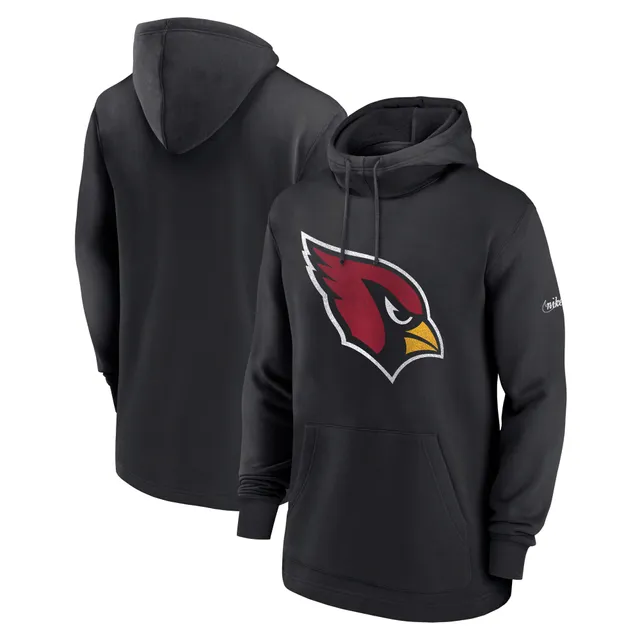 Youth Nike Cardinal Arizona Cardinals Icon Performance Pullover Hoodie