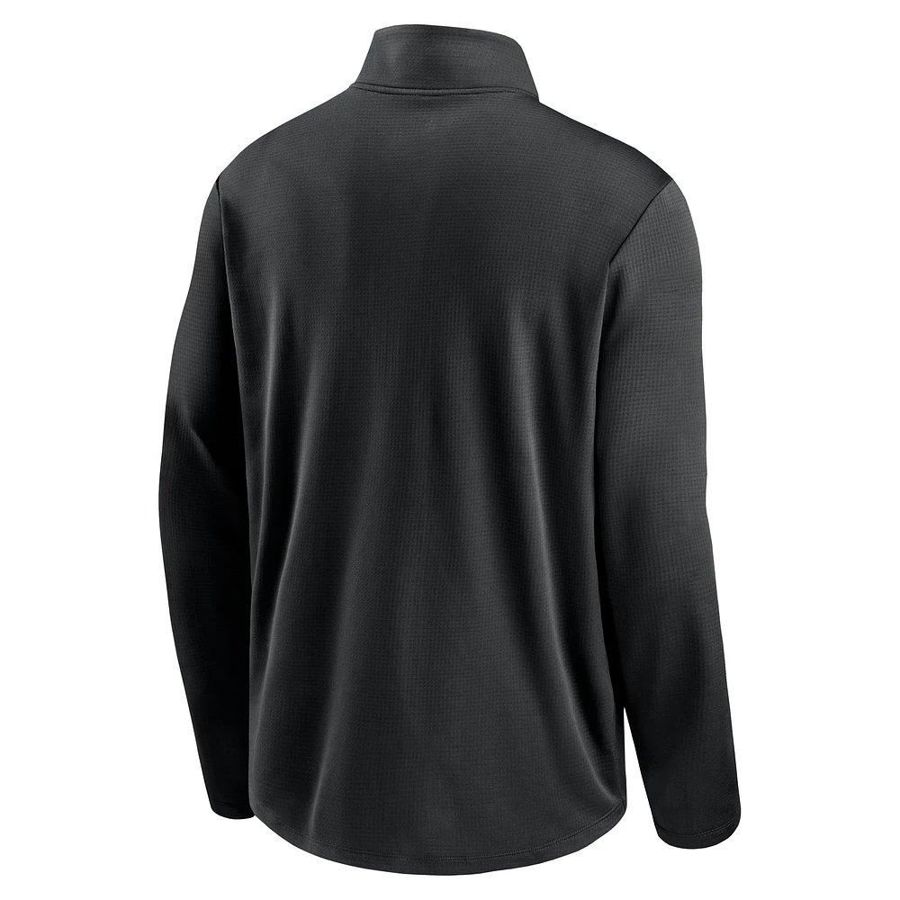 Men's Nike Black Arizona Cardinals Pacer Half-Zip Pullover