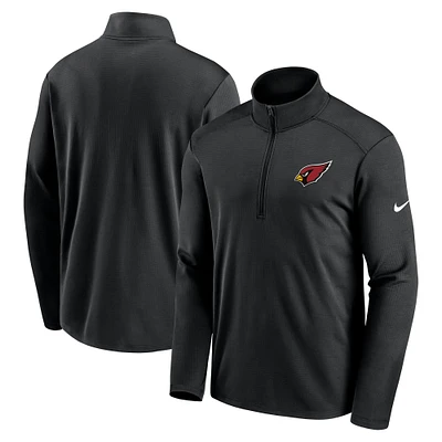 Men's Nike Black Arizona Cardinals Pacer Half-Zip Pullover