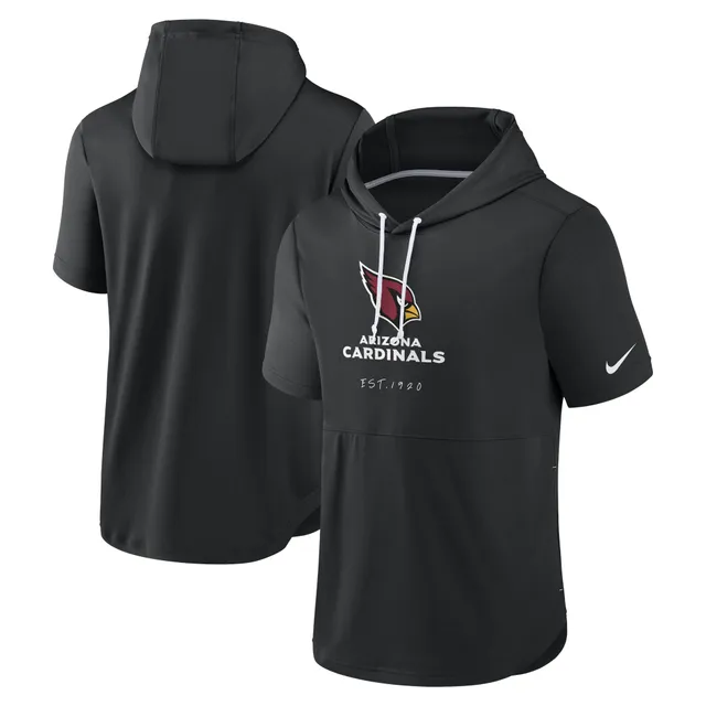 Men's Antigua Cardinal Arizona Cardinals Logo Victory Pullover Hoodie Size: Large