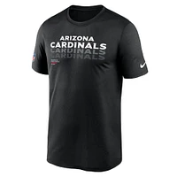 Men's Nike Black Arizona Cardinals Sideline Legend Performance T-Shirt