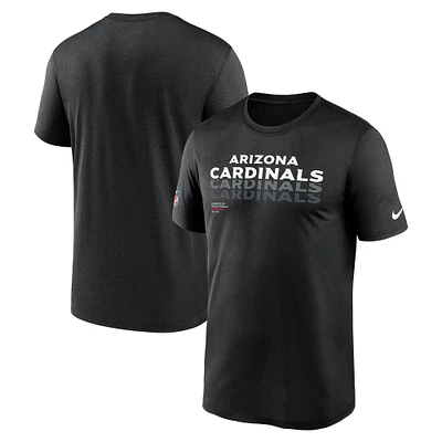 Men's Nike Black Arizona Cardinals Sideline Legend Performance T-Shirt