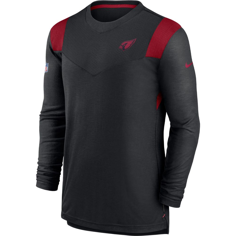 Nike Men's Nike Black Arizona Cardinals Sideline Tonal Logo Performance  Player Long Sleeve T-Shirt