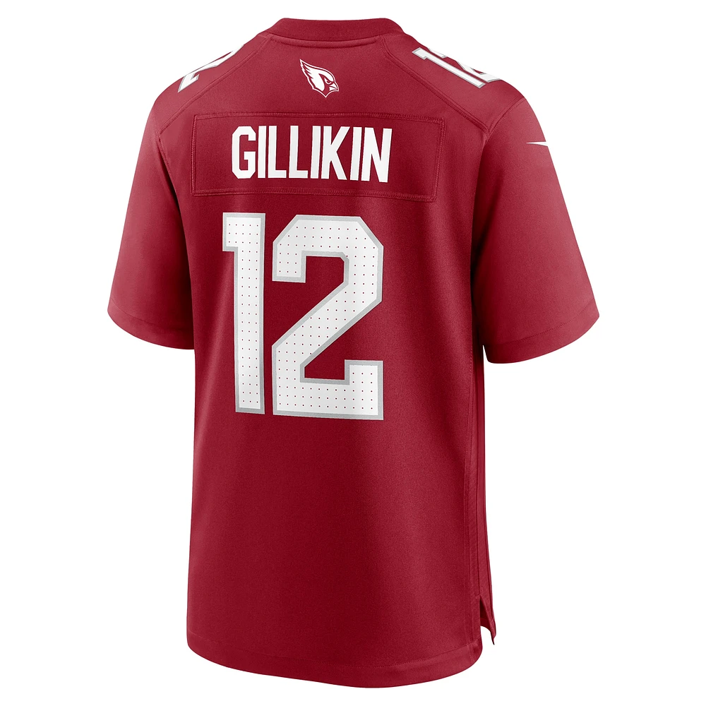 Maillot de match Nike Blake Gillikin Cardinal Arizona Cardinals pour homme