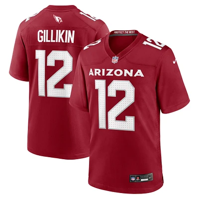 Men's Nike Blake Gillikin  Cardinal Arizona Cardinals Team Game Jersey