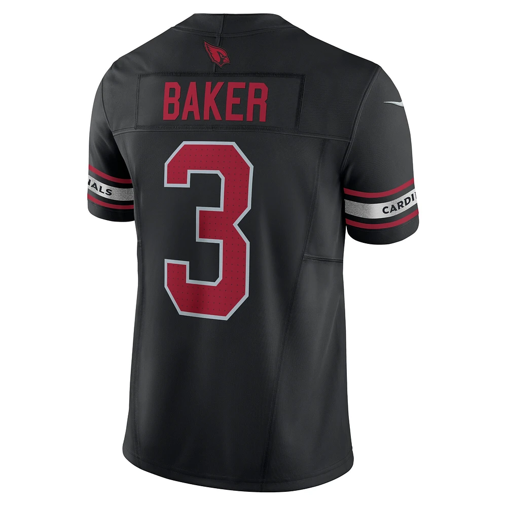 Nike Budda Baker pour homme Noir Arizona Cardinals Vapor F.U.S.E. Maillot limité