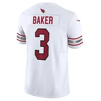 Nike Budda Baker pour homme Blanc Arizona Cardinals Vapor F.U.S.E. Maillot limité