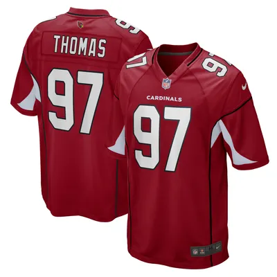 Men's Arizona Cardinals Cameron Thomas Nike Cardinal Game Player Jersey