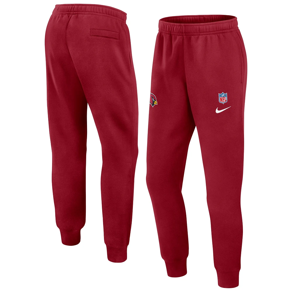 Men's Nike Cardinal Arizona Cardinals 2024 Sideline Club Pants