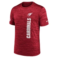 T-shirt Nike Cardinal Arizona Cardinals 2024 Sideline Velocity Performance pour homme