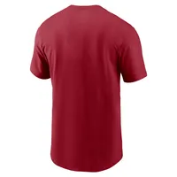 T-shirt à manches longues Nike Cardinal Arizona Cardinals pour homme