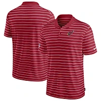 Polo Nike Cardinal Arizona Cardinals Sideline Lock Up Victory Performance pour homme