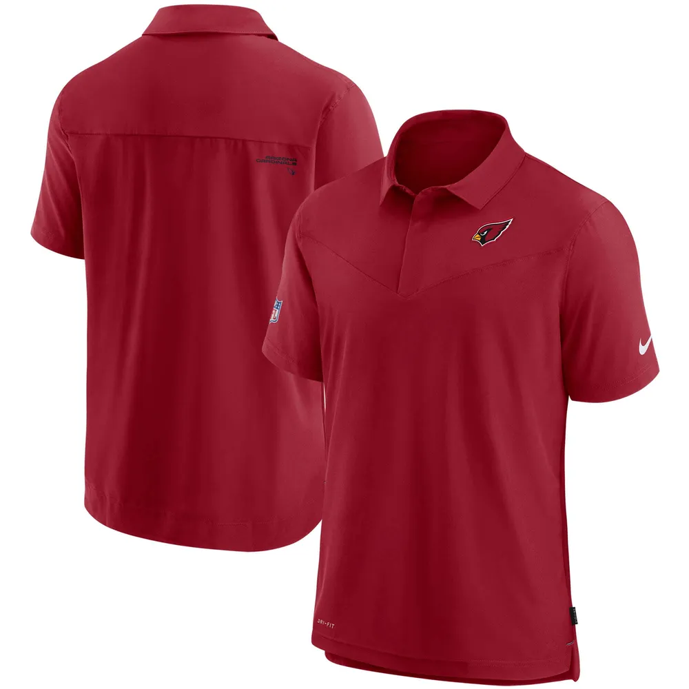 Lids Arizona Cardinals Nike Sideline UV Performance Polo - Cardinal