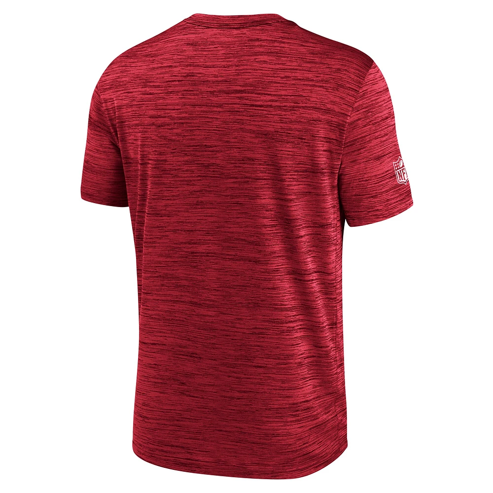 Men's Nike Cardinal Arizona Cardinals Sideline Velocity Performance T-Shirt