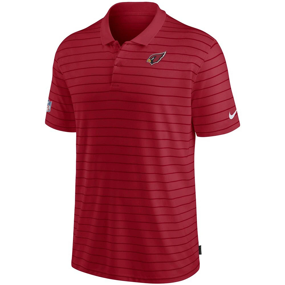 Polo de performance Nike Cardinal Arizona Cardinals Sideline Victory Coaches pour homme