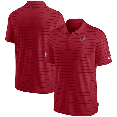 Men's Nike Cardinal Arizona Cardinals Sideline Victory Coaches Performance Polo