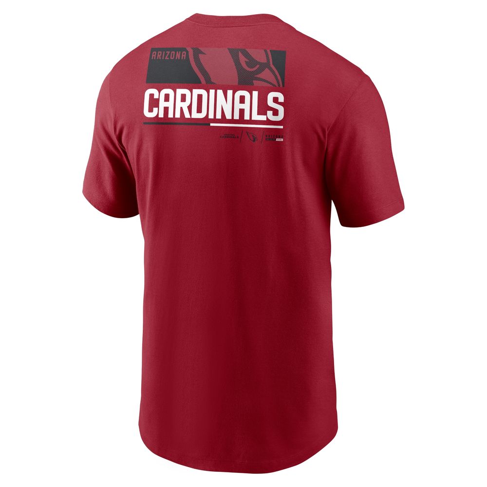 Men's Nike Cardinal Arizona Cardinals Team Incline T-Shirt