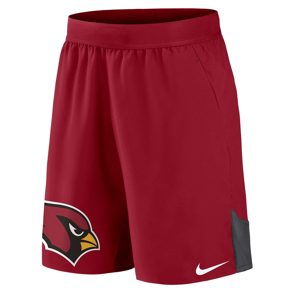 Short d'équipe Nike Cardinal Arizona Cardinals pour Homme