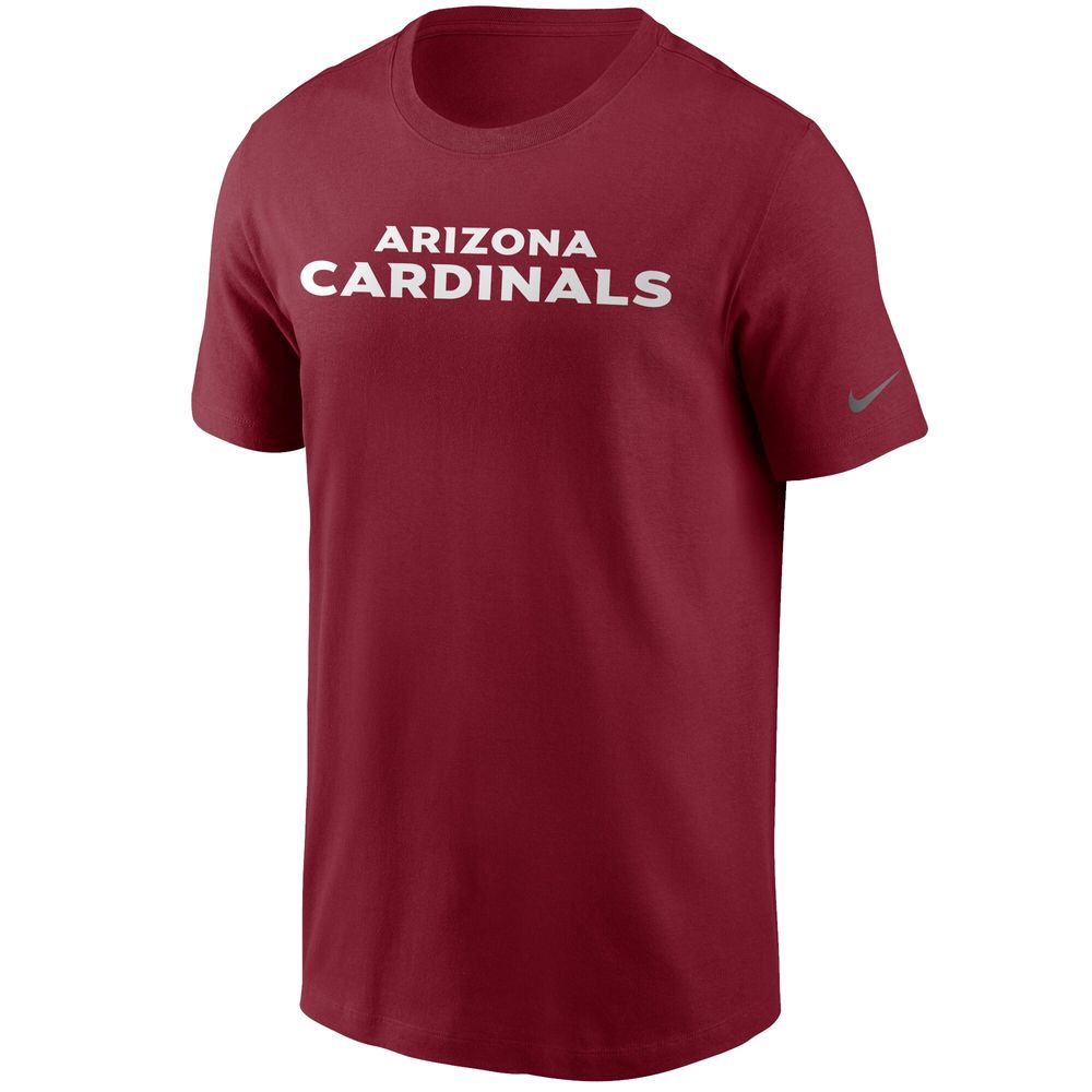 Men's Nike Cardinal Arizona Cardinals Team Wordmark T-Shirt