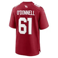 Maillot de match l'équipe Nike Carter O'Donnell Cardinal des Arizona Cardinals pour homme