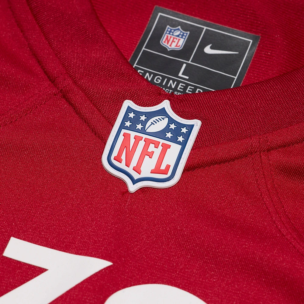 Maillot de match l'équipe Nike Carter O'Donnell Cardinal des Arizona Cardinals pour homme