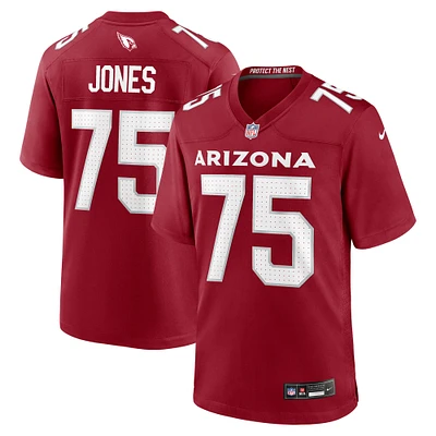 Maillot de match d'équipe Nike Christian Jones Cardinal Arizona Cardinals pour homme