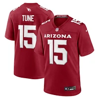 Maillot de match Nike Clayton Tune Cardinal des Arizona Cardinals pour homme