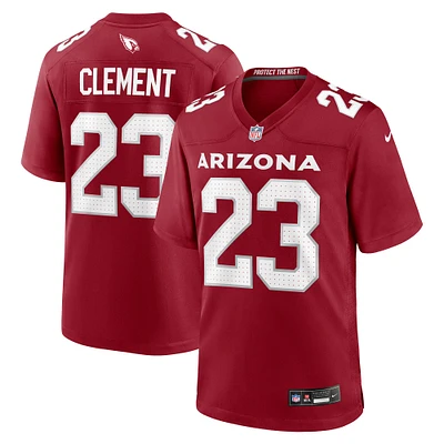 Maillot de match l'équipe Nike Corey Clement Cardinal des Arizona Cardinals pour homme